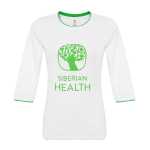 T-Shirt PROMO/ Damen (weiß, Gr. 46/M, Ärmel 3/4) 105917